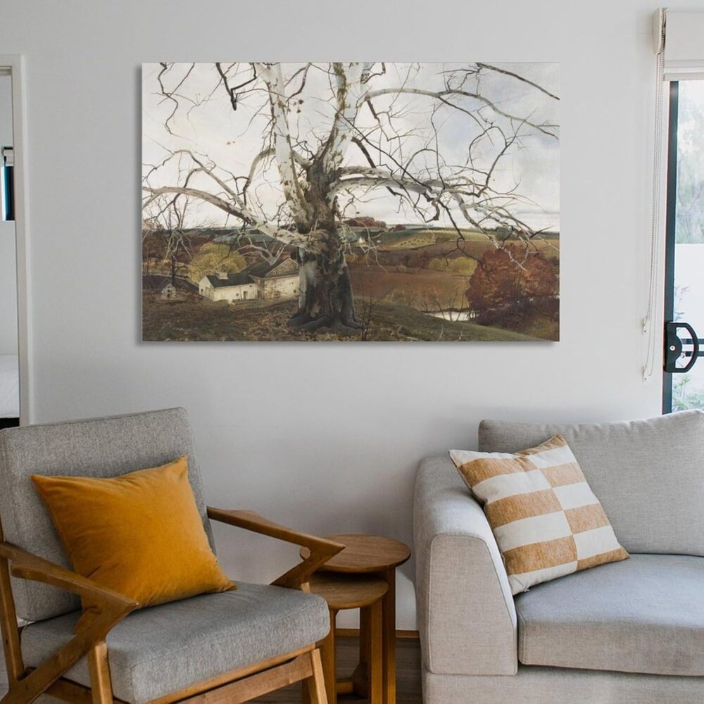 Andrew Wyeth American Realist Painter Art Print Print Poster (3) Poster Decorative Painting Canvas Wall Art Living Room Posters Bedroom Painting 24x36inch(60x90cm) - Image 2