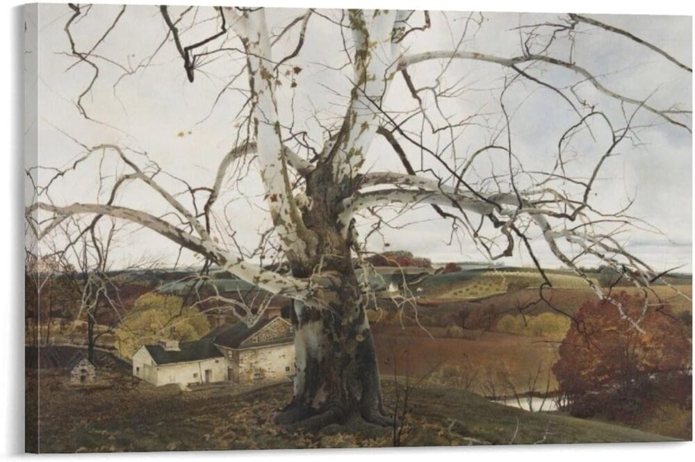 Andrew Wyeth American Realist Painter Art Print Print Poster (3) Poster Decorative Painting Canvas Wall Art Living Room Posters Bedroom Painting 24x36inch(60x90cm)